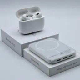 MagPulse AirPods 2 Pro & MagSafe Powerbank Combo | Wireless Earbuds Fast Charging Set 5.3 GHz AM2 2 Core Processor Designed for Mobile-picture-12