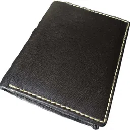 primeleather Men Casual, Formal, Evening/Party, Ethnic, Travel, Trendy Black Genuine Leather Wallet image 1