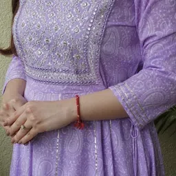 saanwari Viscose Rayon Stitched Anarkali Gown image 4