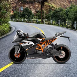 otoroys 17 INCH Acrylic PRO Disc Wheel Cover For KTM DUKE200, RC200, (SET OF 2) Bike Fairing Kit image 5