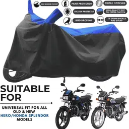 the aishcare Waterproof Two Wheeler Cover for Hero, Universal For Bike-picture-10