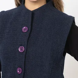twenty me Solid Women Waistcoat image 5