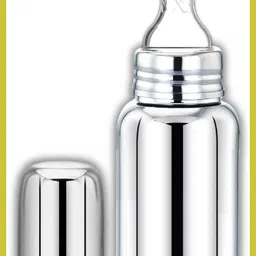 mumma Premium Stainless Steel Feeding Bottle for Baby - 150 ml-picture-14