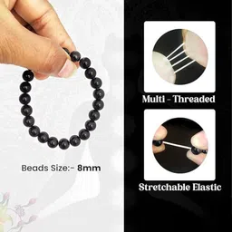 vibesle Crystal Tourmaline, Beads Charm Bracelet image 3