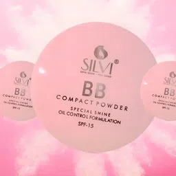 silvi BB Compact Powder 2 In 1 (18+18 GM) Pack Of 1 Compact-picture-26