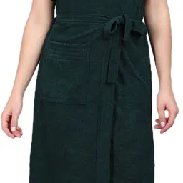 pugnaa Green Free Size Bath Robe-picture-15