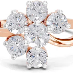 Sparkles Certified Lab Grown Diamond 14kt Rose Gold ring-picture-18