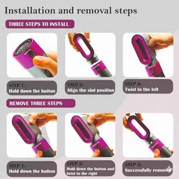 SmartTech Traders 5 in 1 Hot Air Styler Hair Dryer Comb Multifunctional Styling Tool Hair Dryer Styler Hair Styler image 4