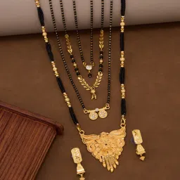 thesanga Brass Gold-plated Gold Jewel Set-picture-31