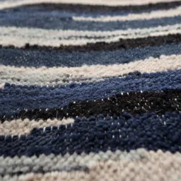 jaipur rugs Grey Geometrical Wool 5 ft X 8 ft Flat Weaves image 4