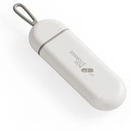 7-day Travel Pill Organizer 3 Compartments Portable Pill Box with Carrying Rope, White Pill Box-image-15