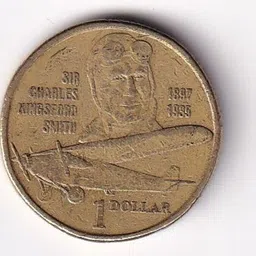 vkcoins Australia 1 Dollar 1997 Elizabeth II - Sir Charles Kingsford Smith Rare Coin Modern Coin Collection-picture-16