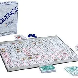sr toys Make a Sequence Family Board Game Strategy & War Games Board Game Party & Fun Games Board Game Board Game Accessories image 5