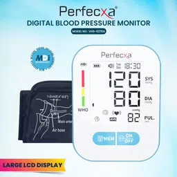 Perfecxa VHS-0270A Blood Pressure Monitor, Digital large LCD Display, Pulse Rate Measurement Bp Monitor-picture-25