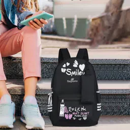 bagvano Large 35 L Backpack Women’s Casual Polyester Backpack | Multi-Utility Travel & College Bag image 5