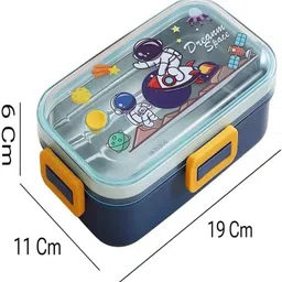 d&d nx 1 compartment lunch box blue g001 1 Containers Lunch Box image 2