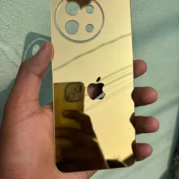 TWUAOP VIVO Y58 5G MIRROR BACK PANNEL ACRYLIC SHEET.. Mobile Skin-image-2