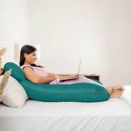 villagers LUXURY Microfibre Solid Pregnancy Pillow Pack of 1-picture-24