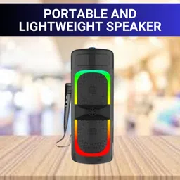 SACRO London (WIRELESS BLUETOOTH TOWER SPEAKER) HD Sound Quality With wired MicA51 40 W Bluetooth Tower Speaker-picture-17