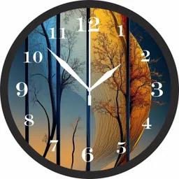 radhe custom arts Analog 25 cm X 25 cm Wall Clock-picture-26