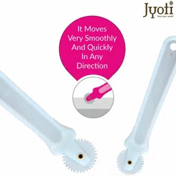 jyoti Tracing Wheel - Plastic Handle Needle Point, Ideal for Leather Craft, Alteration Tracing Wheel image 4
