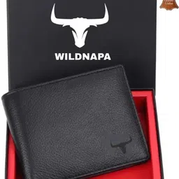wild napa Men Black Genuine Leather RFID Wallet-picture-16