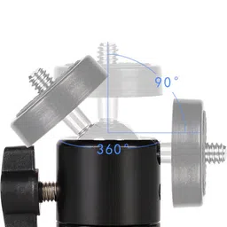 Wanzhow 1/4" Screw Tripod Stand Ball Head for Camera Tripod ,Monopod Tripod Ball Head-picture-29