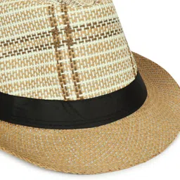 ZACHARIAS Paper Jute Fedora Hat Cap image 5