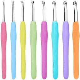 xeekart 8 Pcs Crochet Hooks Set, Small Crochet Hooks,Lace Crochet Hooks Set-picture-19