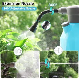 verilux 2L Electric Watering Spray Pump for House, Garden Plants, Automatic Plant 2 L Hand Held Sprayer image 5