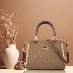 fiesto fashion Women Pink Hand-held Bag image 2