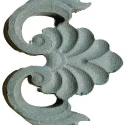 olzystudios CORNER CARWING WALL DESIGN MDF (Medium Density Fiber) Wall Shelf image 3