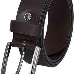 sketch Men Casual Brown Genuine Leather Reversible Belt-picture-13
