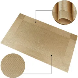 cozyzoro Rectangular Pack of 4 Table Placemat image 3