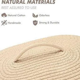 siya textiles Jute Jute Storage Basket Storage Basket image 2