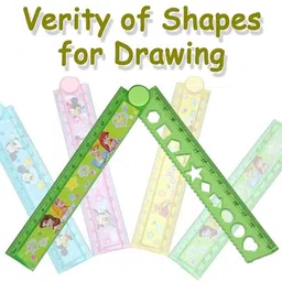 mohari plastic digital folding measuring ruler for students Ruler image 3