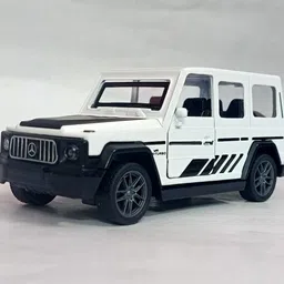 ramshree Premium G-Wagon Style Metal SUV Toy with Lights, Sound & Openable Doors-picture-21