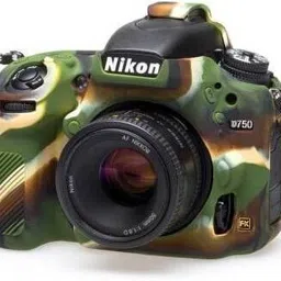 DIGICLIMBER Nikon D750 Army Camera Silicone Protective Camera Case Cover Compatible with Nikon D750 Camouflage Camera Bag (Camouflage) Camera Housing image 2