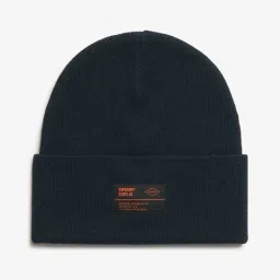 superdry Men Ribbed Surplus-Knit Beanie image 1