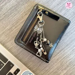 SNOWY SHOP 2 Pcs Y2K Star Beaded Phone Charm for Girls – Cute Bag Charm Mobile Chain Phone Charm image 4