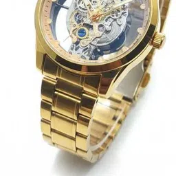 sparkplug 'ROYAL Transparent Quartz analog gold watch Analog Watch - For Men ROYAL03 image 3