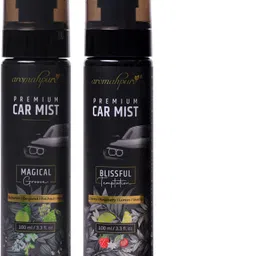 aromahpure Car Mist |Temptation- Cherry, Lemon, Vanilla, Grove- Galbanam, Bergamot, Musk Car Freshener Spray-picture-25