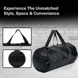 true indian New Combo Duffel Bag&Shaker Bottle With Wrist Band for Gym Workout Men&Women. Fitness Accessory Kit Kit image 4