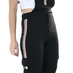 neysa Women Black Dungaree image 3