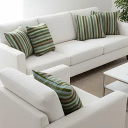 taana baana Art Silk Cushions Cover image 3