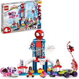 lego Spidey & His Amazing Friends : Spider-Man Webquarters Hangout (155 Blocks) Model Building Kit-picture-12