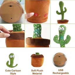 time 2 toys Dancing Cactus Talking Toy image 2