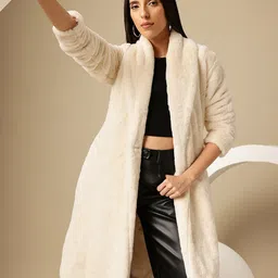 chemistry Polyester Coat For Women-picture-22