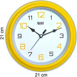 ajanta Analog 21.8 cm X 21.8 cm Wall Clock image 2