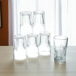 crockware (Pack of 6) CRKWR_6PCS_gls_CW-JC2-01_New_HH85 Glass Water/Juice Glass-picture-12